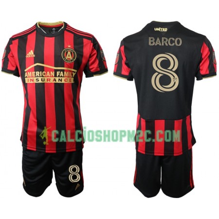 Atlanta United Barco 8 Bambino Maglia Prima 2020/2021 Manica Corta (+ Pantaloncini)